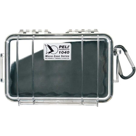 Pelican Products 1040, Wl/Wi-Bk, Clear 1040-025-100